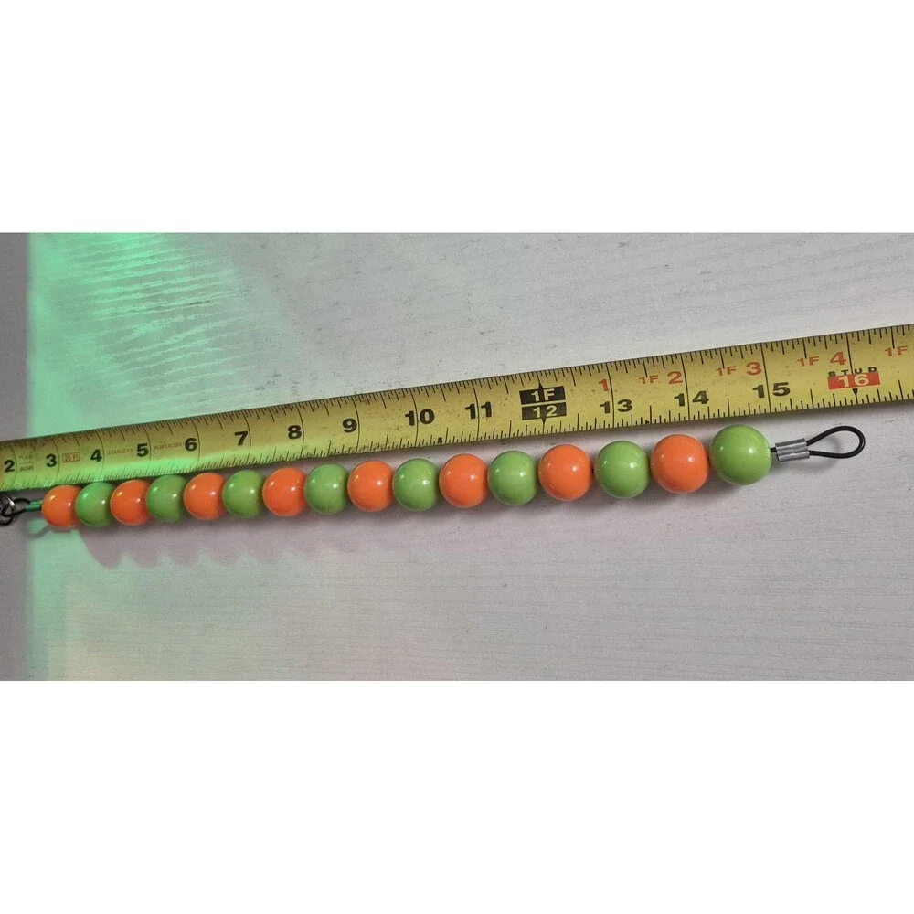 Handmade Statement Beaded M Dog Puppy Collar Necklace Jewelry Durable 16